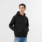 Felpa con Cappuccio e Zip Personalizzabile