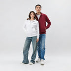 Felpa con Zip Intera Personalizzabile