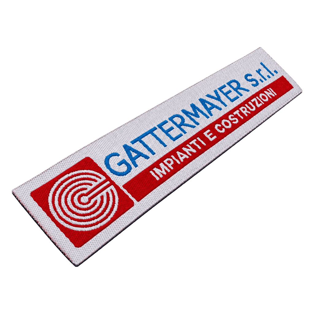Patch HD in Tessuto Jacquard Personalizzabili