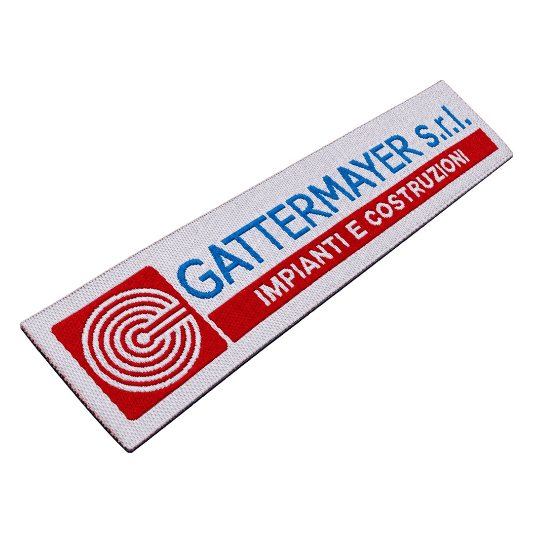 Patch HD in Tessuto Jacquard Personalizzabili