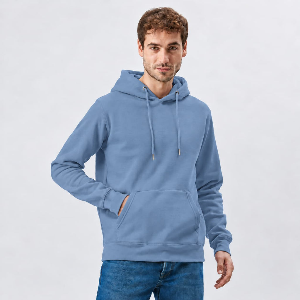 Felpa con Cappuccio e Tasca Personalizzabile