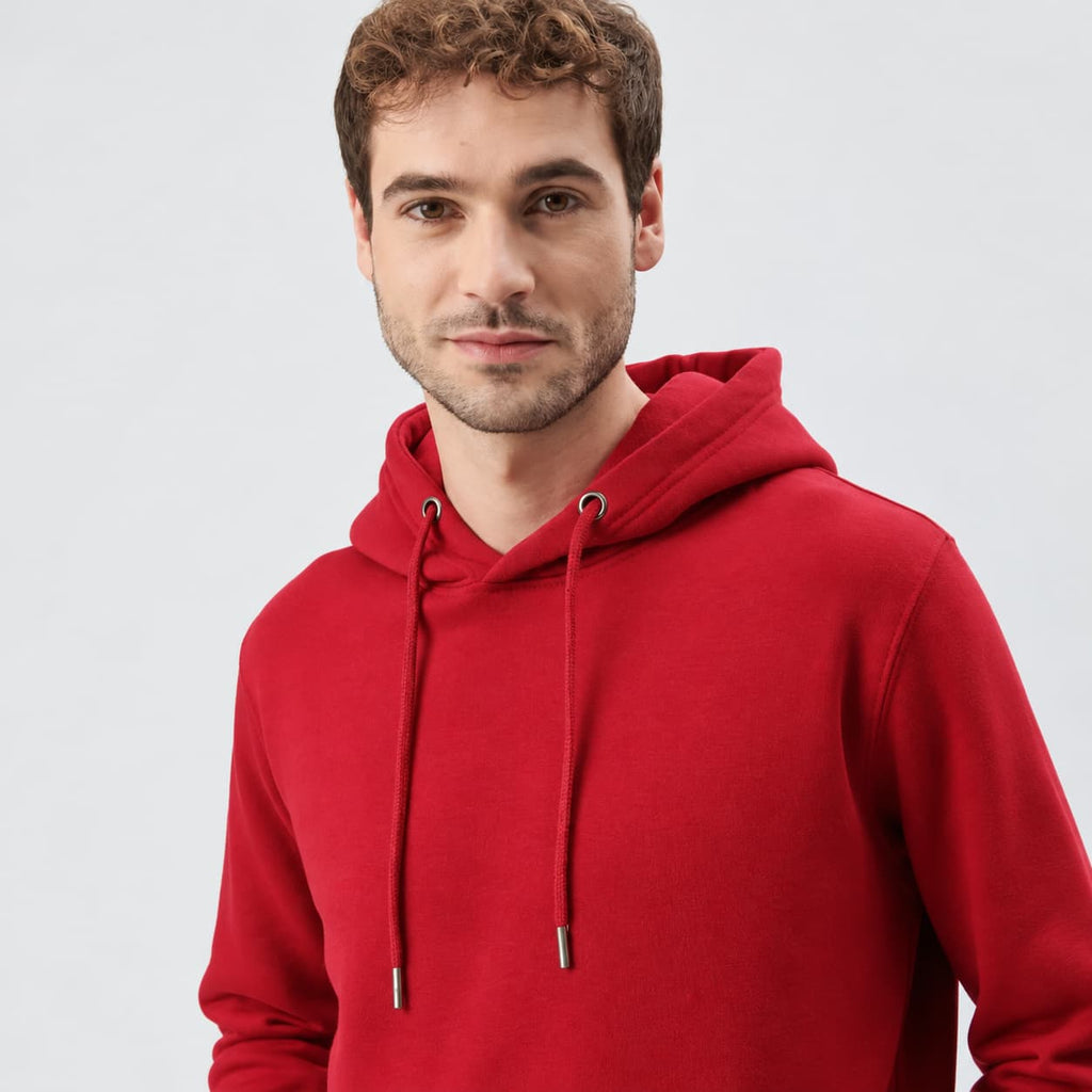 Felpa con Cappuccio e Tasca Personalizzabile