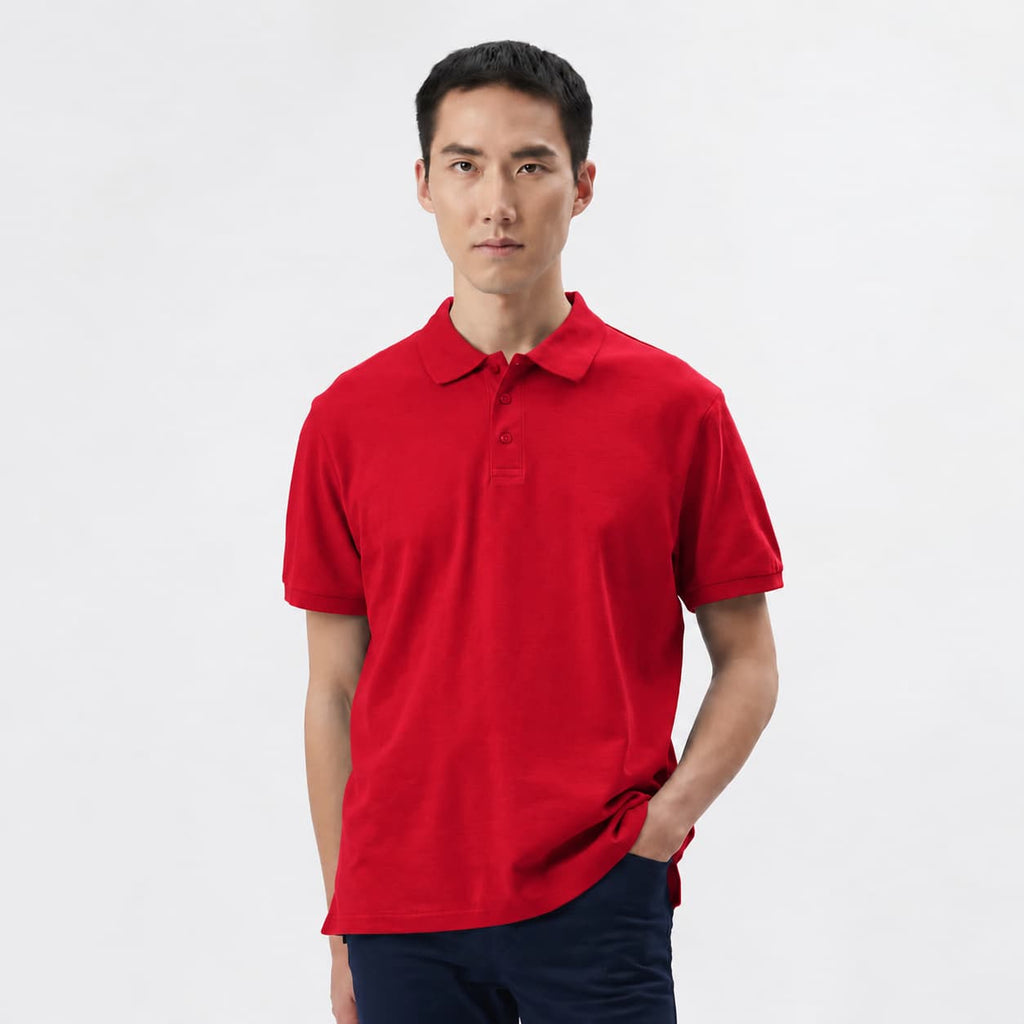 Polo da Lavoro Ricamata Personalizzabile