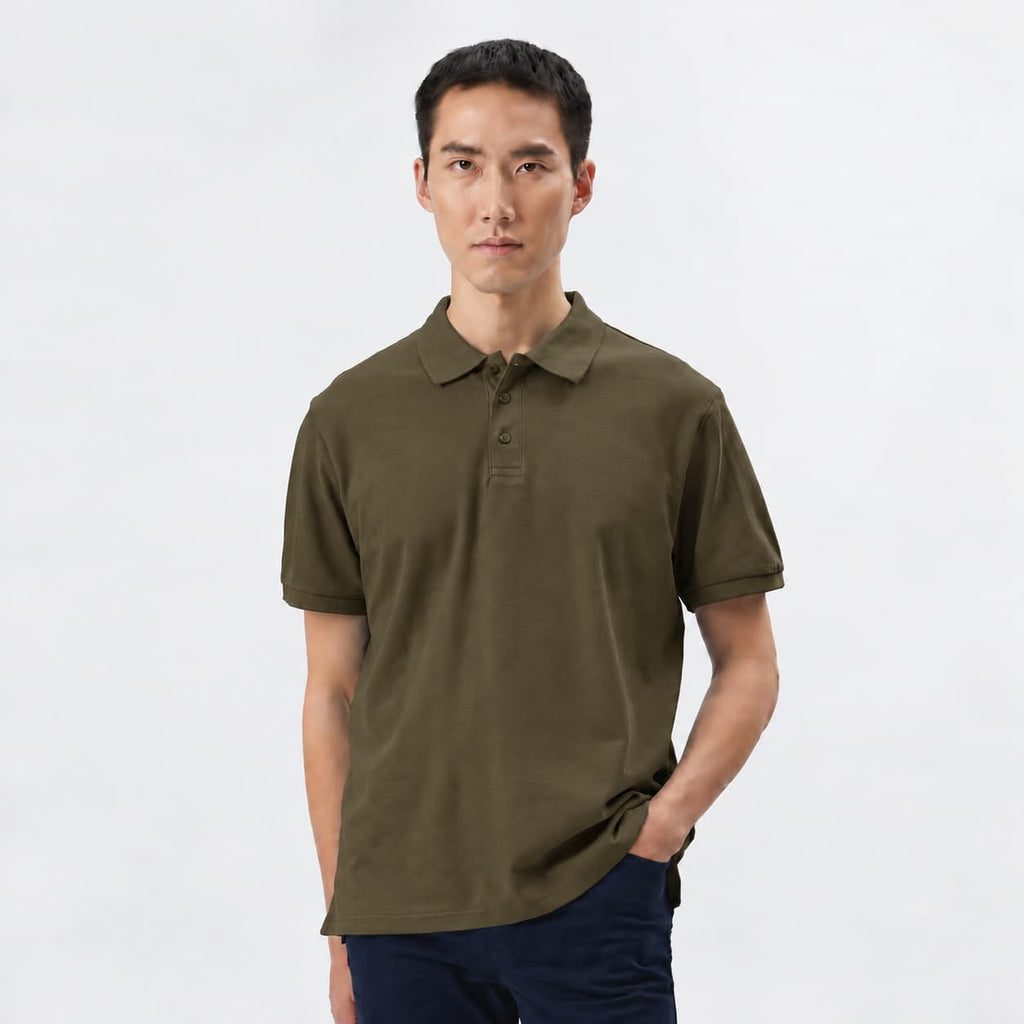 Polo da Lavoro Ricamata Personalizzabile