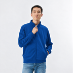 Felpa con Zip Intera Personalizzabile