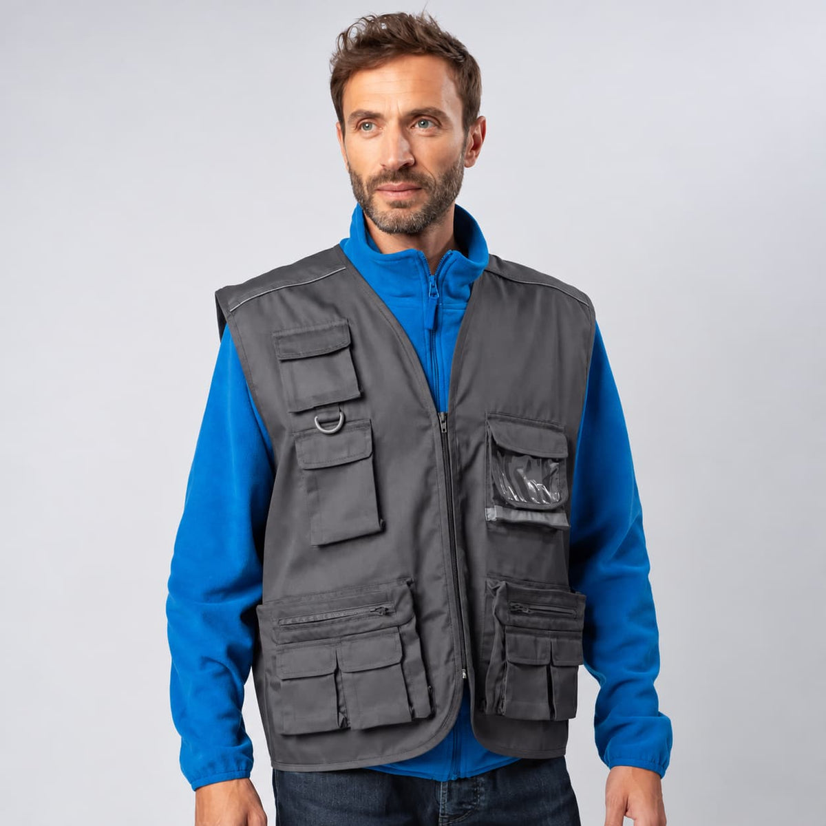 Gilet da Lavoro Multitasche Personalizzabile