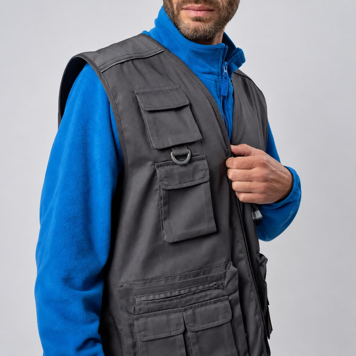 Gilet da Lavoro Multitasche Personalizzabile