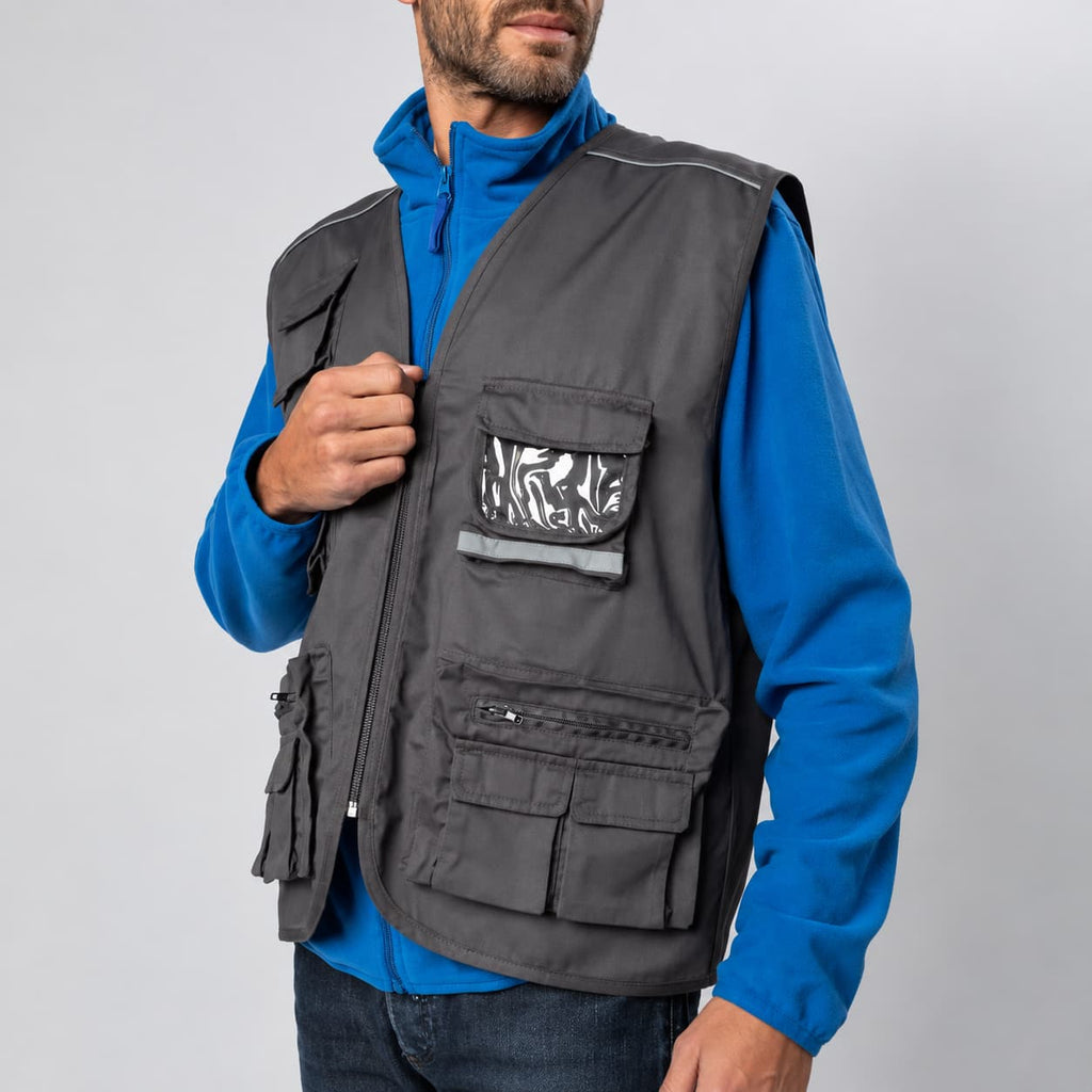 Gilet da Lavoro Multitasche Personalizzabile