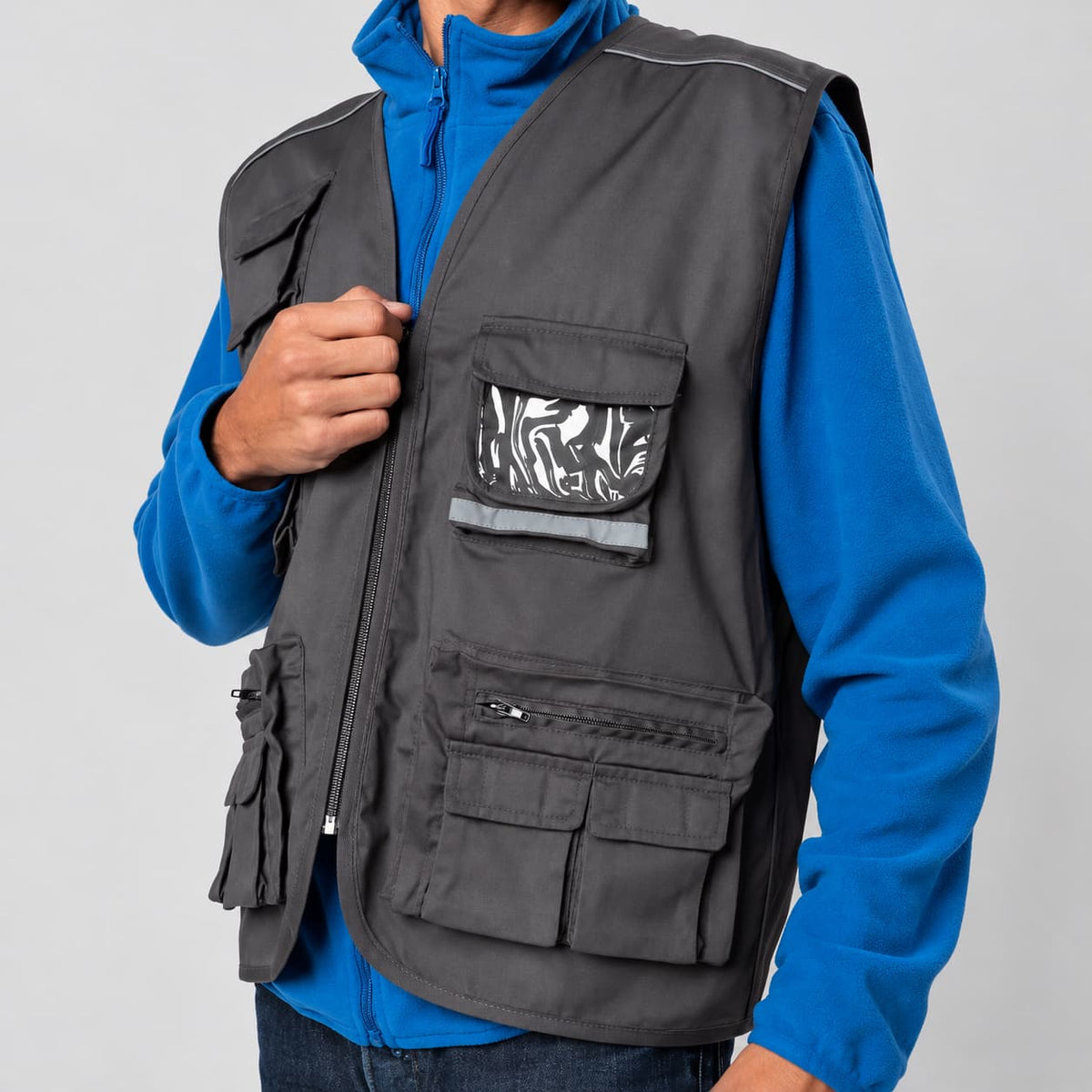 Gilet da Lavoro Multitasche Personalizzabile