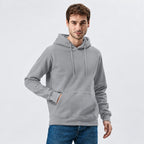 Felpa con Cappuccio e Tasca Personalizzabile