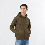 Felpa con Cappuccio e Zip Personalizzabile