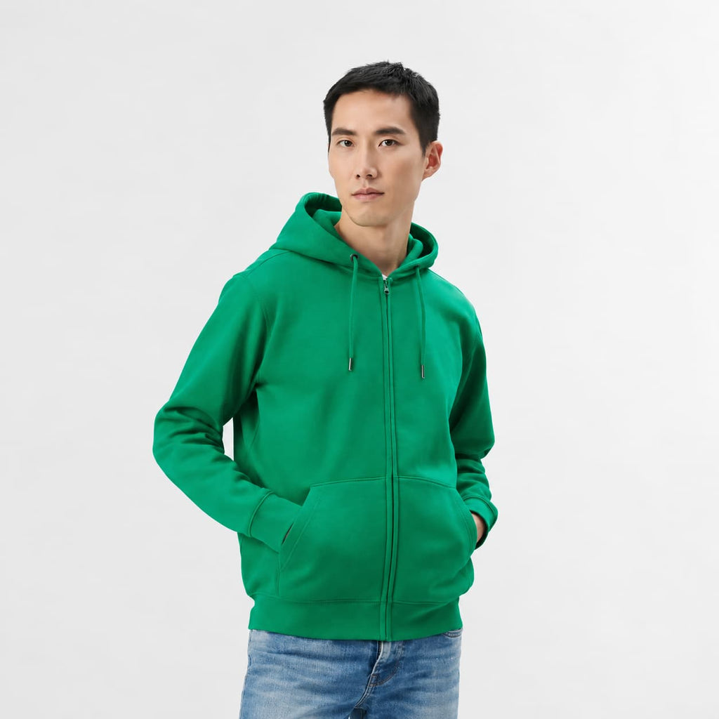 Felpa con Cappuccio e Zip Personalizzabile