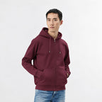 Felpa con Cappuccio e Zip Personalizzabile