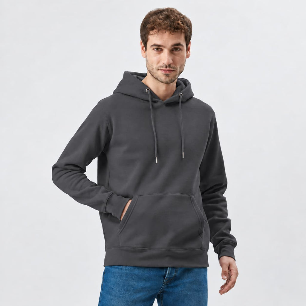 Felpa con Cappuccio e Tasca Personalizzabile