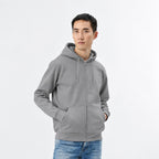 Felpa con Cappuccio e Zip Personalizzabile