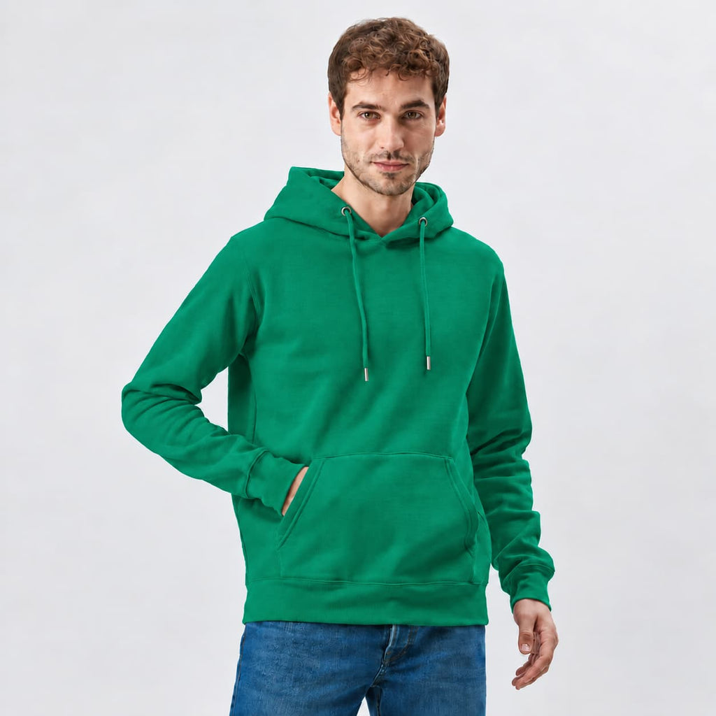 Felpa con Cappuccio e Tasca Personalizzabile