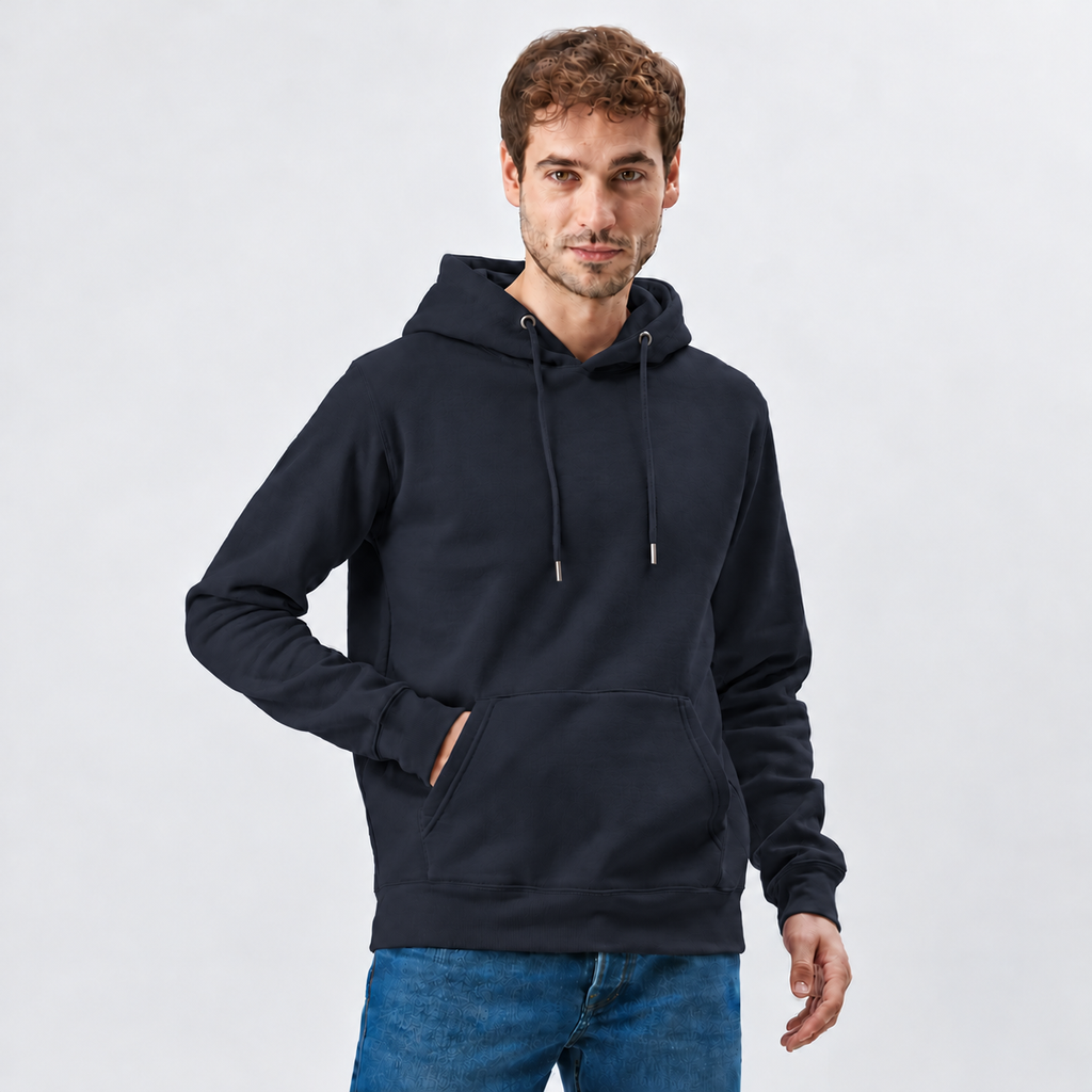 Felpa con Cappuccio e Tasca Personalizzabile