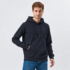Felpa con Cappuccio e Tasca Personalizzabile