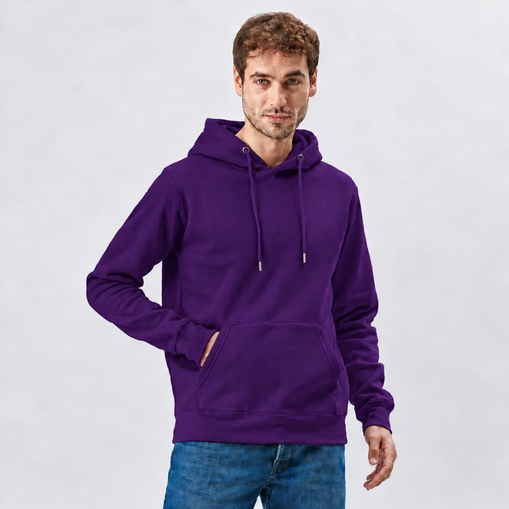 Felpa con Cappuccio e Tasca Personalizzabile