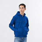 Felpa con Cappuccio e Zip Personalizzabile
