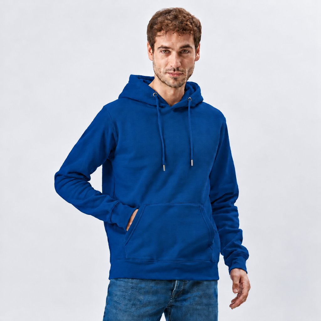 Felpa con Cappuccio e Tasca Personalizzabile