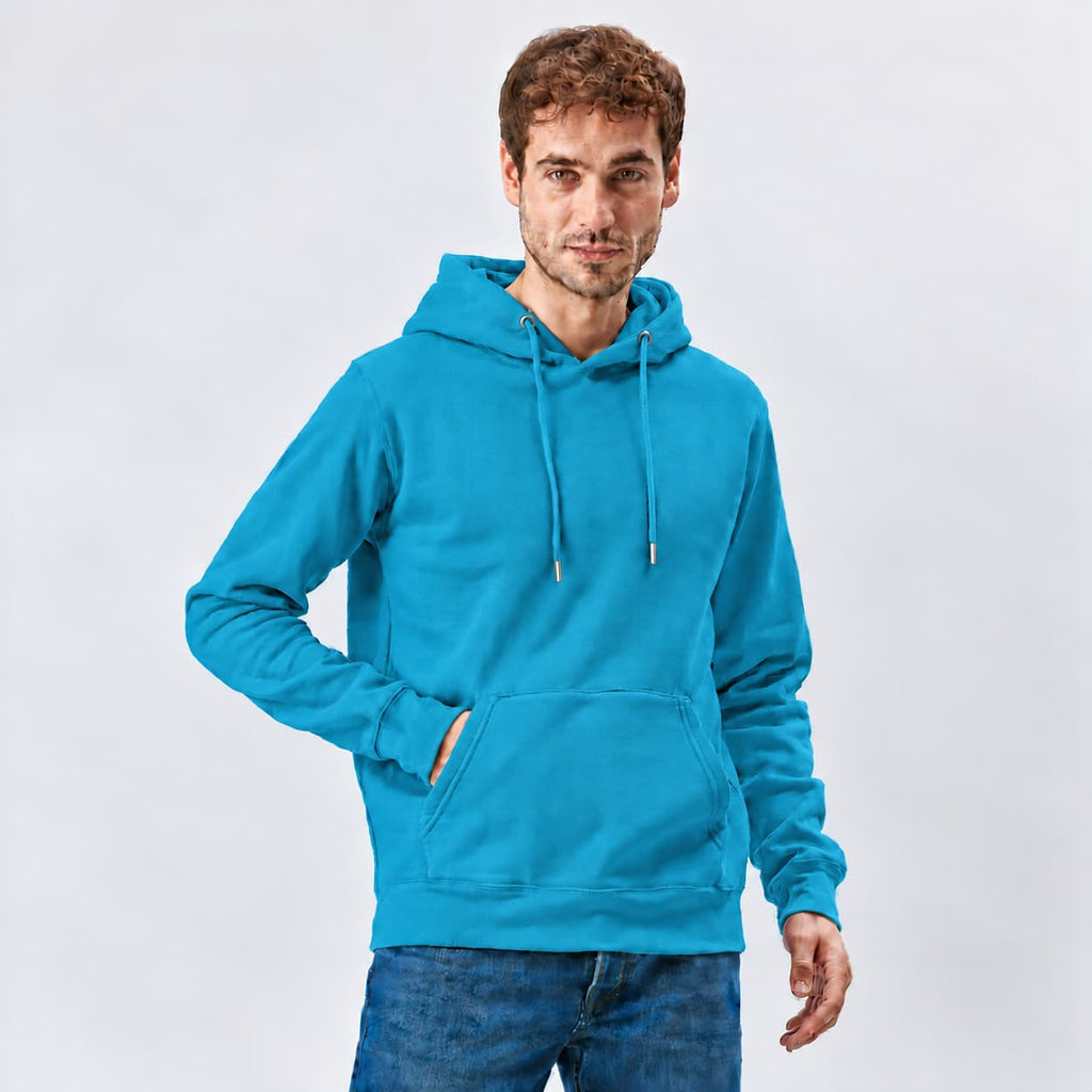 Felpa con Cappuccio e Tasca Personalizzabile