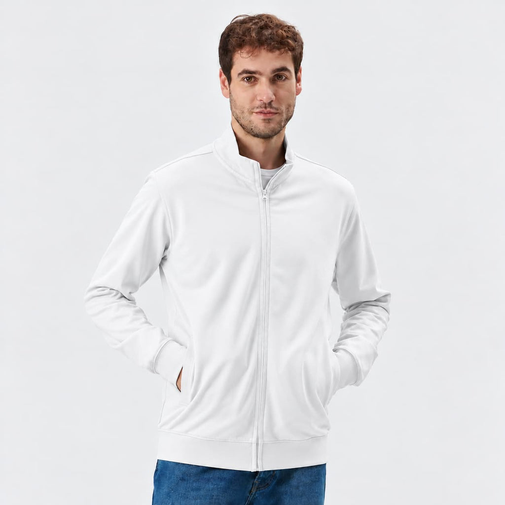 Felpa French Terry con Zip Personalizzabile